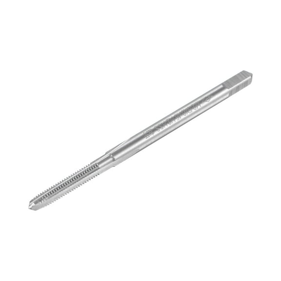 Uxcell M2.5 x 0.45 Left Hand High Speed Steel Machine 3 Straight Flutes Thread Tap