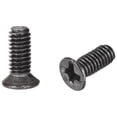 thumbnail image 1 of Uxcell M2.5 x 3mm Phillips Screw Fastener Black Zinc Plated 150 Pack, 1 of 5