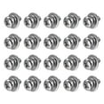 thumbnail image 1 of Uxcell  M2.5x0.24'' Pan Head Machine Screws Bolts Combine Carbon Steel Silver Tone 20 pcs, 1 of 2