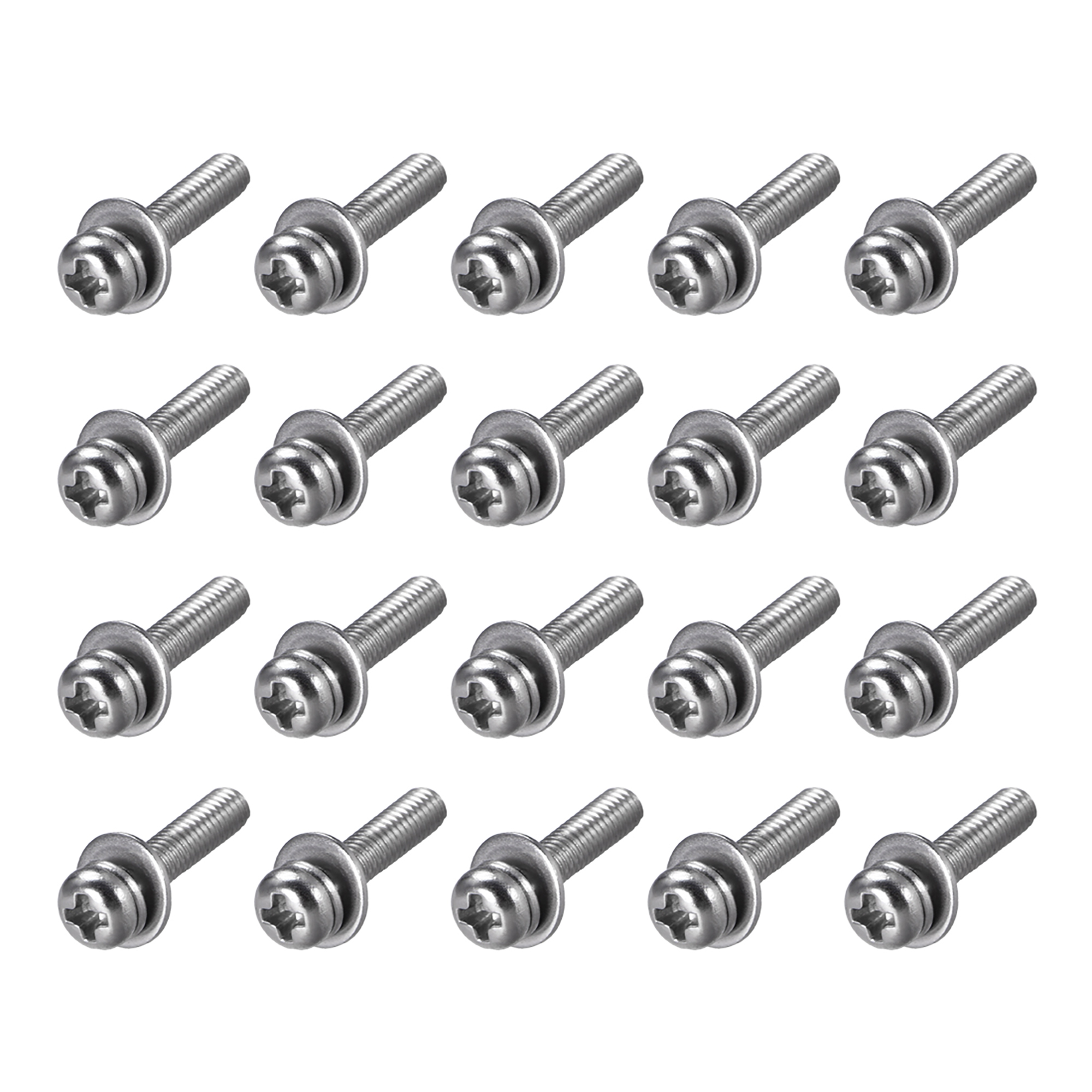 Uxcell M2 5x0 39 Pan Head Machine Screws Bolts Combine Carbon Steel uxcell-m2-5x0-39-pan-head-machine-screws-bolts-combine-carbon-steel