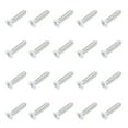 thumbnail image 1 of Uxcell M2 x 8mm Flat Countersunk Head Machine Screws 304 Stainless Steel Full Thread Phillips Drive Cross Screw for Furniture Connection Electrical Appliances (White, Pack of 20), 1 of 6