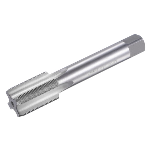 Uxcell M20 x 1 Left Hand High Speed Steel Machine 4 Straight Flutes Thread Tap