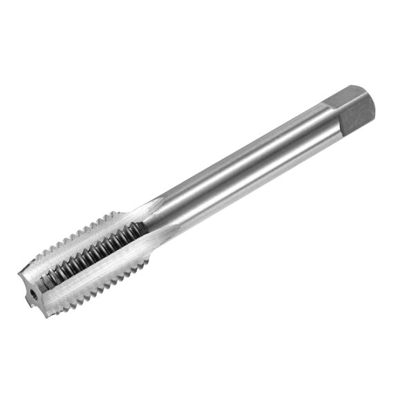 Uxcell M20x2.5mm Metric Thread Tap, High Speed Steel 130mm Length Straight Flute Right Hand Thread Screw Tapping Tool
