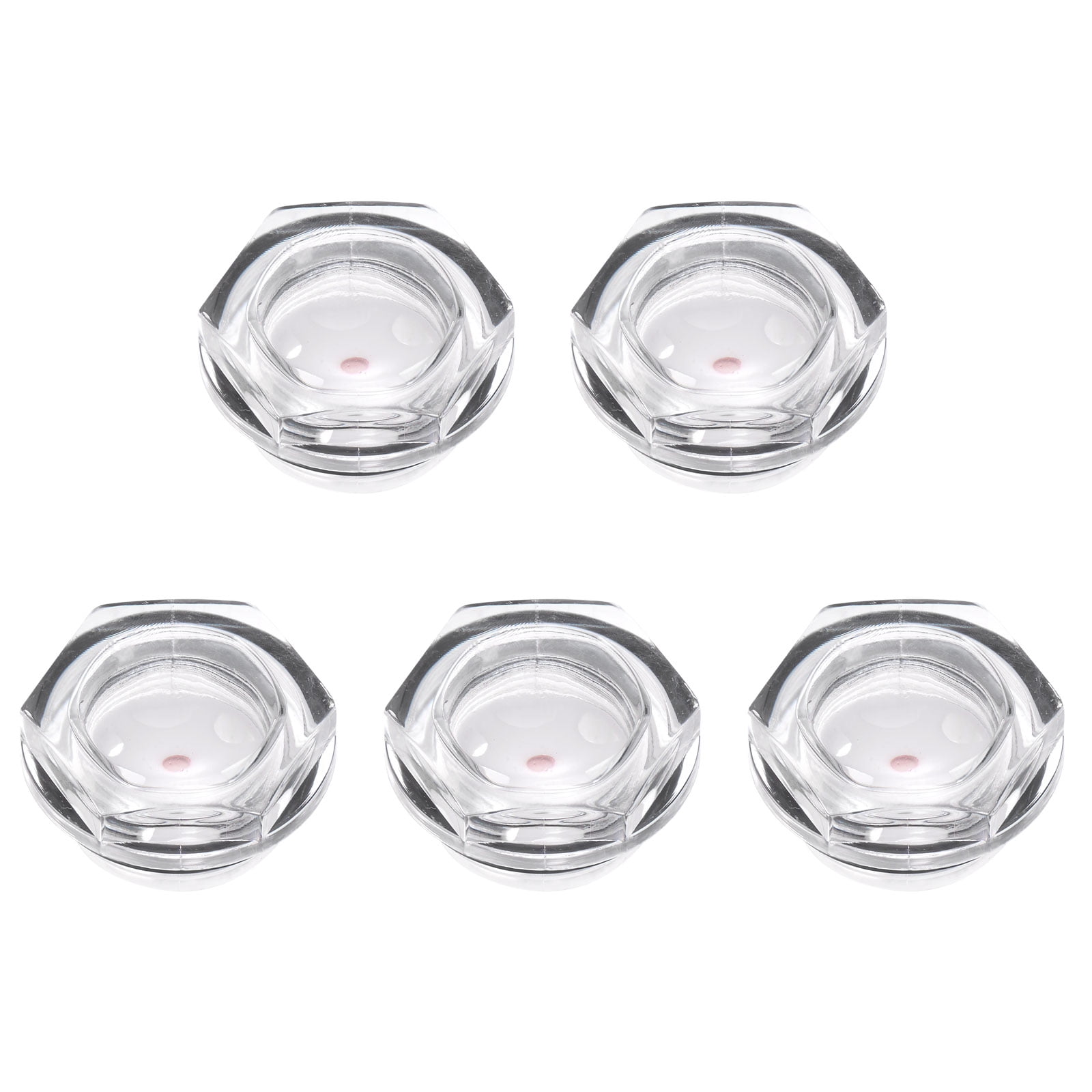 Uxcell M24x1.5mm Male Threaded Organic Glass Air Compressor Oil Level