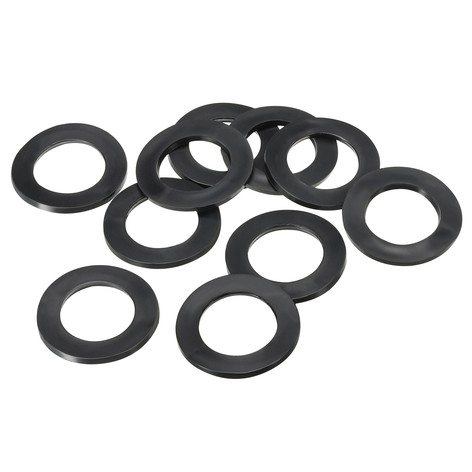 Uxcell Rubber Flat Washer, 16 Pack 6mm ID 13mm OD Sealing Gasket Ring ...