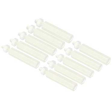 KHGWERO 50pcs M2 M2.5 M3 M4 Nylon Hex Standoffs Hexagon