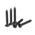 thumbnail image 1 of Uxcell M3.5 x 25mm Wood Screws Carbon Steel Black Oxide Black 200 Pack, 1 of 5