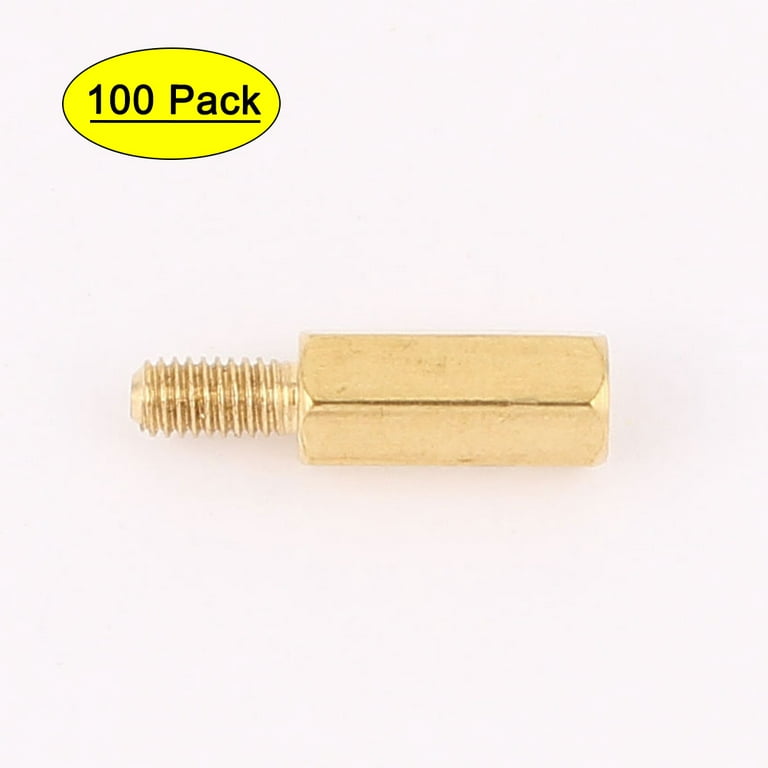 https://i5.walmartimages.com/seo/Uxcell-M3-Male-x-Female-11-6mm-Brass-Hex-Standoff-Spacer-Pillar-for-PCB-Motherboard-100-pack_ebeec819-5bf3-4043-8e9f-c7d808ff33b7.3001c8e110c1f457becd22beb81b3a3b.jpeg?odnHeight=768&odnWidth=768&odnBg=FFFFFF