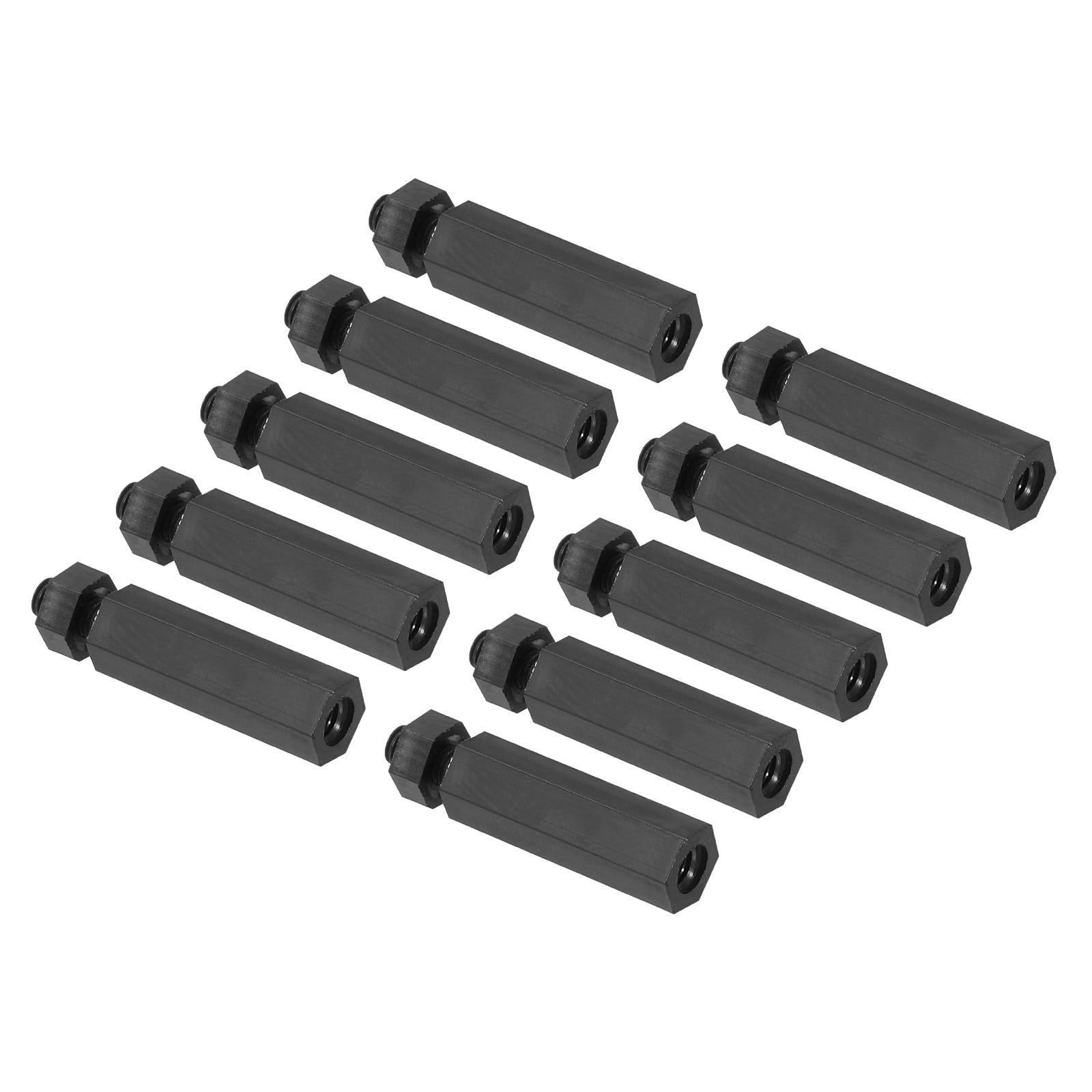 PATIKIL M3 Hex Standoffs - 12 Set Stainless Steel Spacers With Screws PATIKIL M3 Hex Standoffs - 12 Set Stainless Steel Spacers With Screws