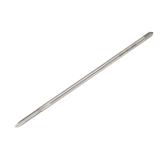 Uxcell M3 x 0.5 H2 Metric Spiral Point Thread Tap 100mm (4") Extra Long HSS Tapping Threading Tool