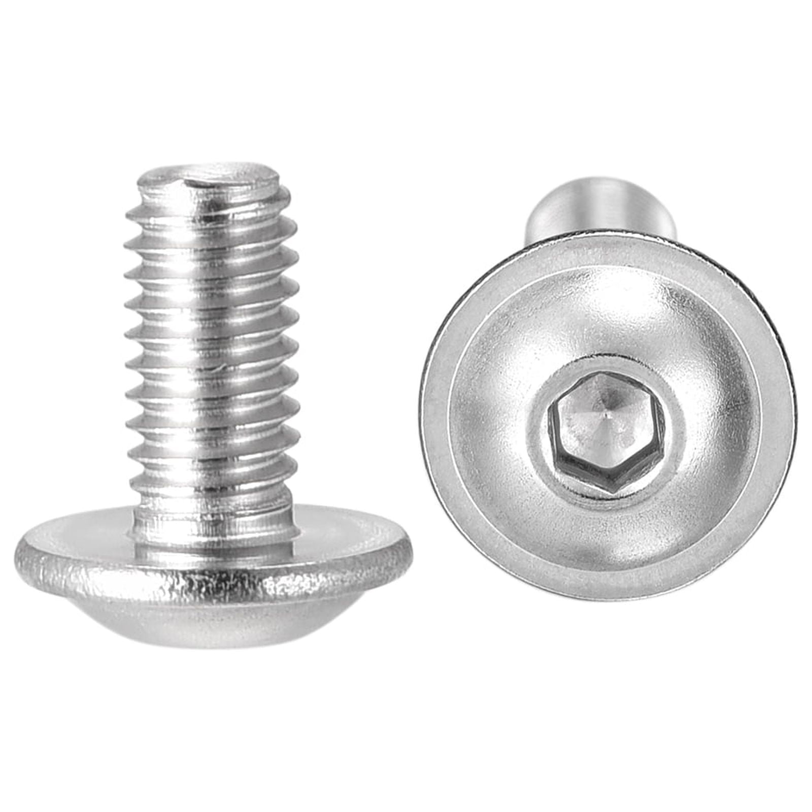 Stainless Steel Button Washer Head Screws At ₹ 2/piece In Nalanda | ID