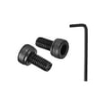 thumbnail image 1 of Uxcell M3 x 6mm Hex Socket Head Cap Screws Bolts, 100Pcs Carbon Steel Furniture Bolts Full Thread Hex Socket Head Cap Screws with Hex Spanner for Furniture, Black, 1 of 7