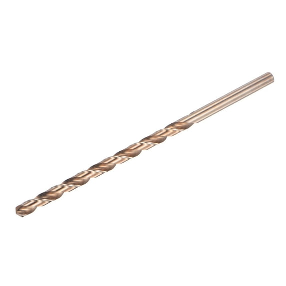 Uxcell M35 High Speed Steel Twist Drill Bit, Gold Oxide 8.5mm Drill Diameter 200mm Length