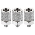 thumbnail image 1 of Uxcell M3x0.5 Compression Fitting Connector Male Thread Push to Quick Connect Air Tube Hose Straight Adapter 3 Pack, 1 of 4