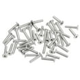 thumbnail image 1 of Uxcell M3x0.5x14mm 100 Pack Metal Flat Round Head Screws Phillips Drive Machine Bolt, 1 of 5