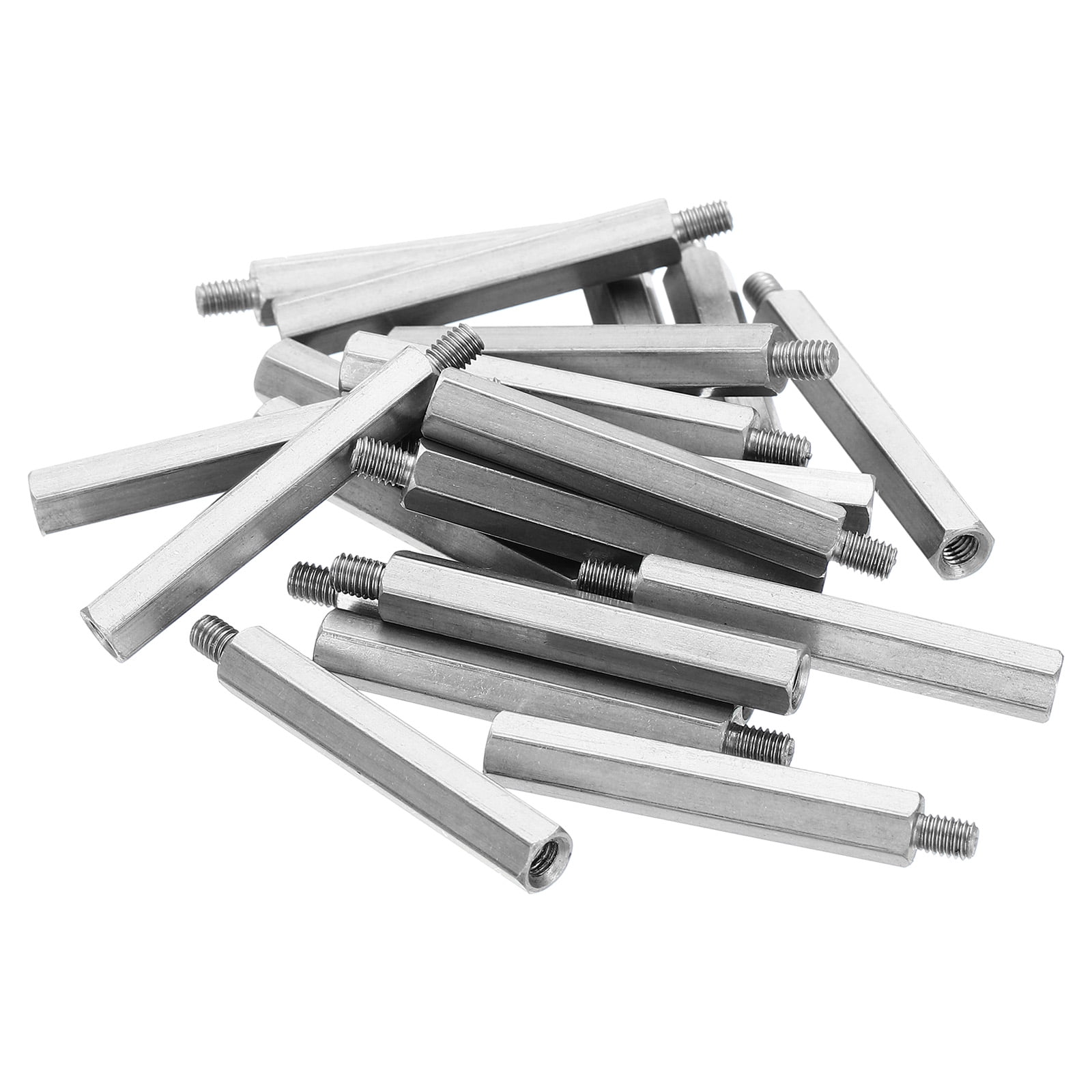 Uxcell M3x30mm+4mm MaleFemale Hex Standoff Screws, Stainless Steel PCB