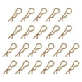 thumbnail image 1 of Uxcell M3x45mm Cotter Pins, 22 Pcs Heavy Duty R Clips Hardware Pin Steel Spring Fasteners Hitch Pin Clip for Trailer Locking Lawn Mowers Tractor Carts Truck, 1 of 6