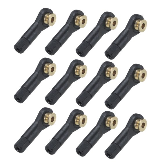 Uxcell M3xL29mm Ball Rods End Head Ball Joint Buckle Steering Connecting Tie for RC Aircraft Model 20Pcs