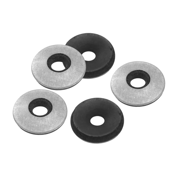 Uxcell M4.8x14mm Galvanized EPDM Bonded Sealing Neoprene Rubber Washers Gasket 100 Pack