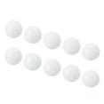 thumbnail image 1 of Uxcell M4 Thread Ball Lamp Finials Cap Knob Lamp Decoration Screw Caps for Lamp Harp Holder's Top White 20 Pack, 1 of 6