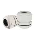 thumbnail image 1 of Uxcell M40 Water Resistant IP68 TRS Cable Stuffing Locknut for 23mm-32mm Dia Wire 10 Pack, 1 of 6