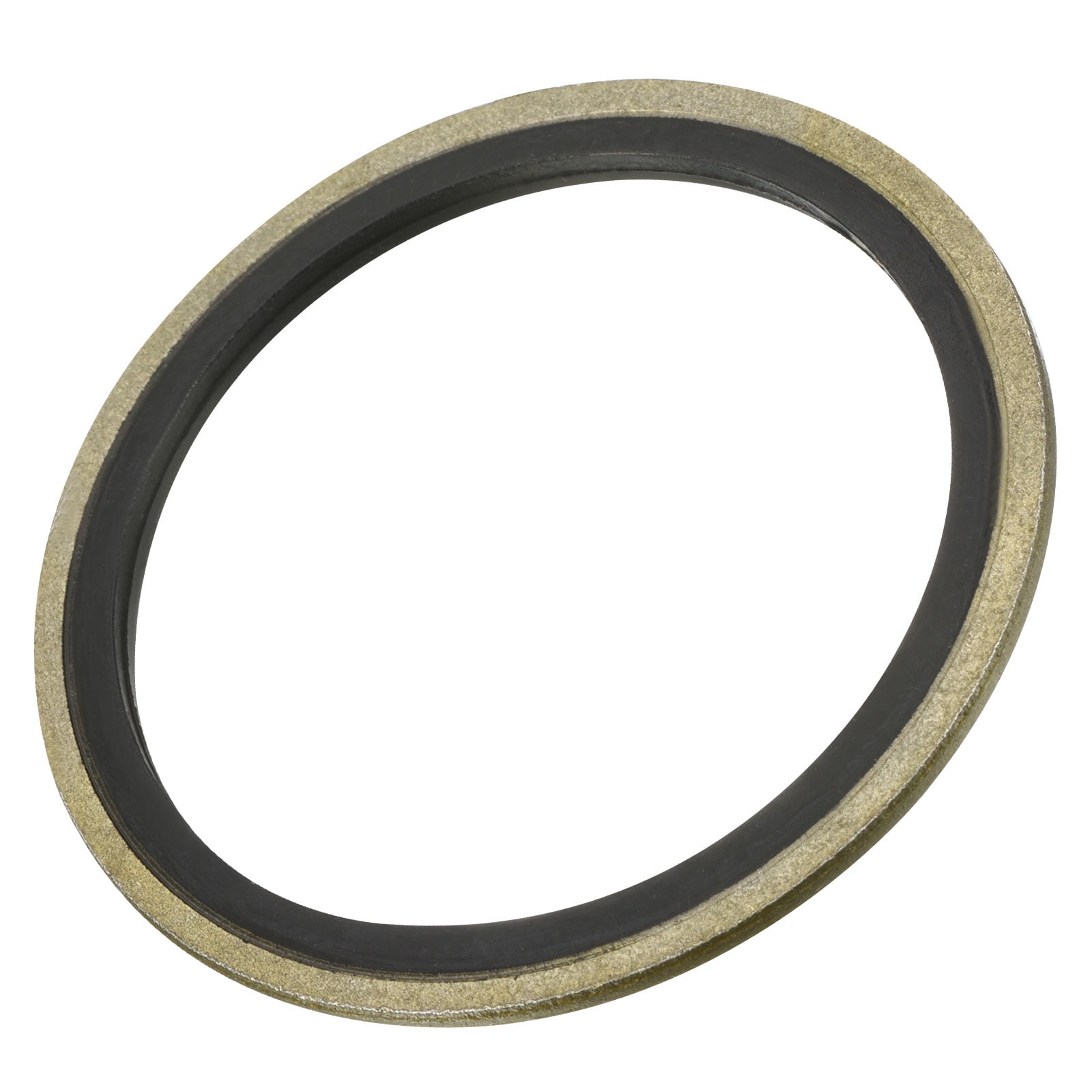 Uxcell M45 55.5x45x2mm Carbon Steel Nitrile Rubber Bonded Sealing Washers, 10 Pack