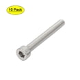 thumbnail image 1 of Uxcell M4X35mm 316 Stainless Steel Fully Thread Hex Socket Cap Screw Bolt (10-pack), 1 of 5