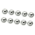 thumbnail image 1 of Uxcell M4x0.7 Ball Nuts Knob, 20 Pack Steel Drilling Ball Caps Blind Hole Handle Nut Decoration 9mmx8.2mm, 1 of 6