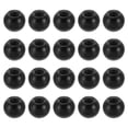 thumbnail image 1 of Uxcell M4x0.7 Ball Nuts Knob, 30 Pack Steel Drilling Ball Caps Blind Hole Handle Nut, 9mm Black, 1 of 6