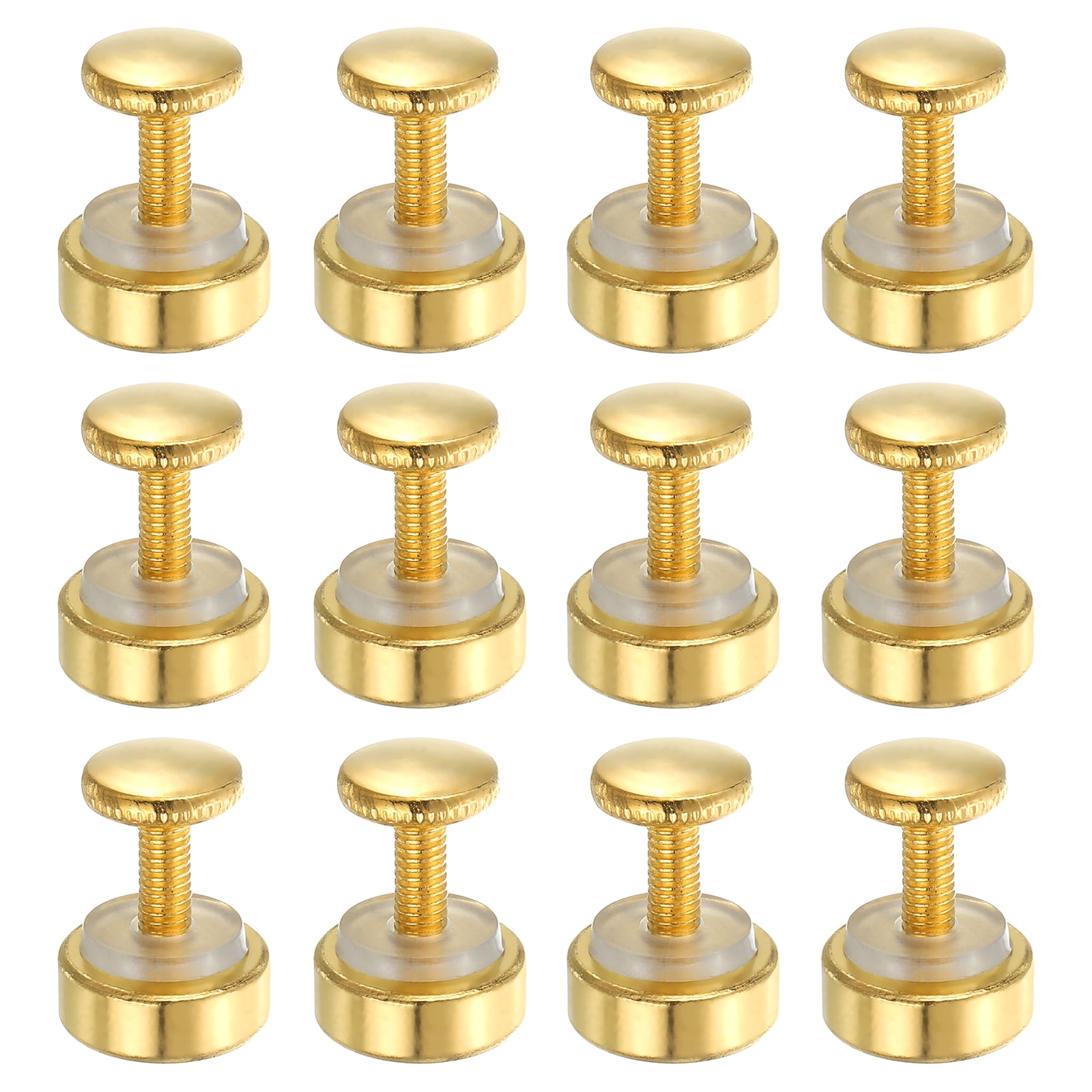 Uxcell M4x0.7 Standoff Screws with Spacers, 8 Pack Wall Mounting ...