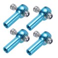 thumbnail image 1 of Uxcell M4xL26mm Ball Rods End Head Ball Joint Buckle Steering Connecting Pushrod Tie for RC Model with Nuts 4Pcs, 1 of 4