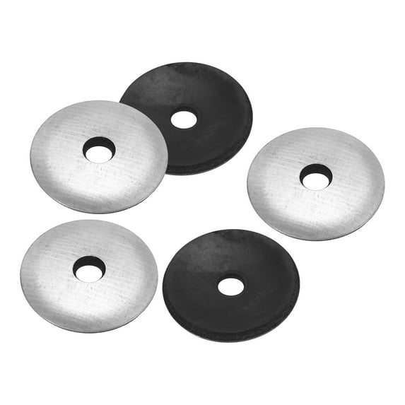 Uxcell M5.5x25mm Galvanized EPDM Bonded Sealing Neoprene Rubber Washers Gasket 100 Pack