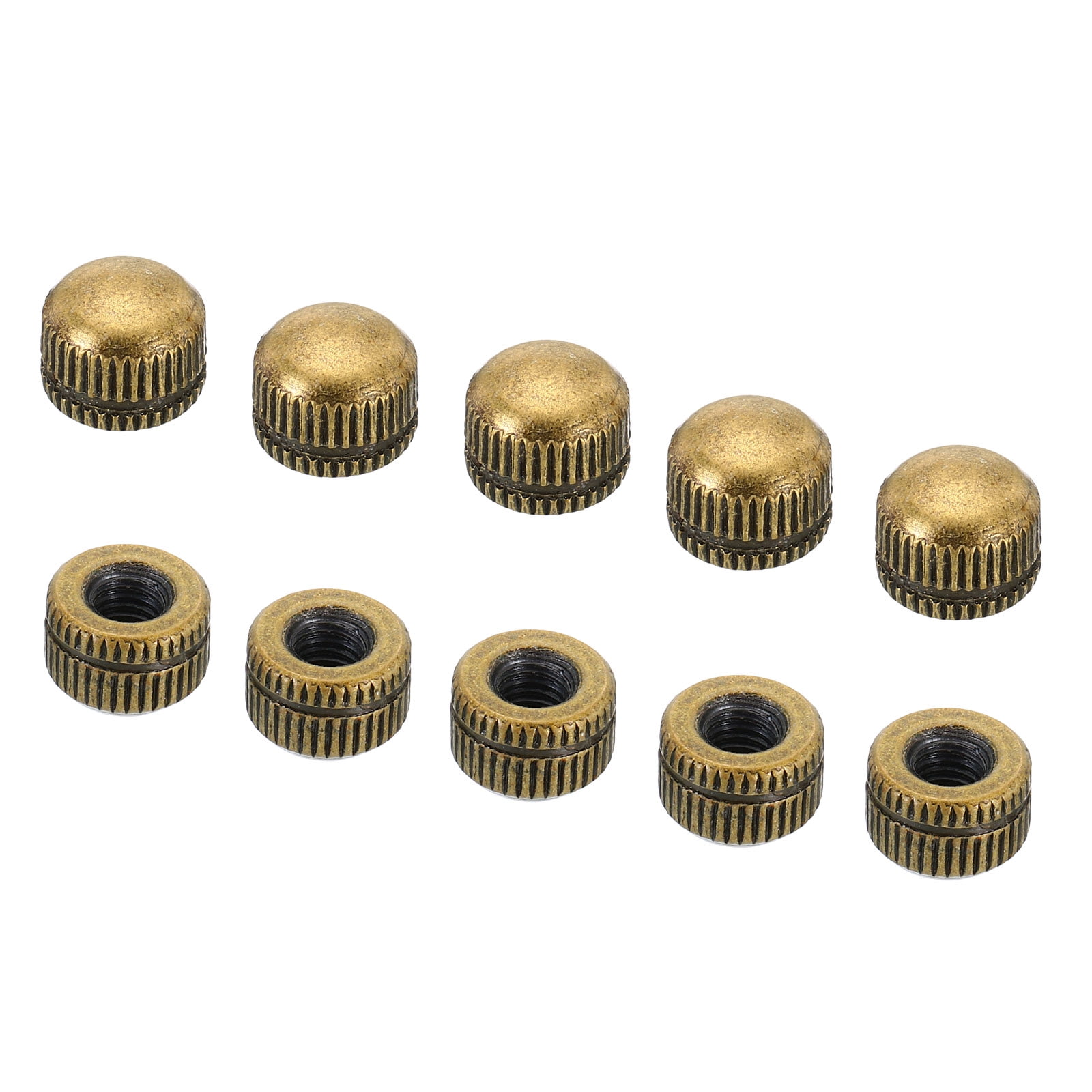 Uxcell M5 Acorn Cap Nut Bolt Cover Screw Caps Insert Female Thread