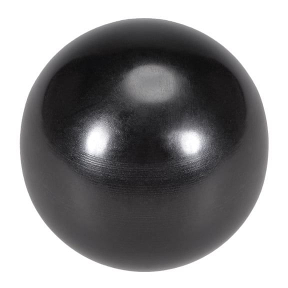 Uxcell M5 Female Thread 25mm Dia Plastic Machine Handle Ball Knob Black 20 Pack