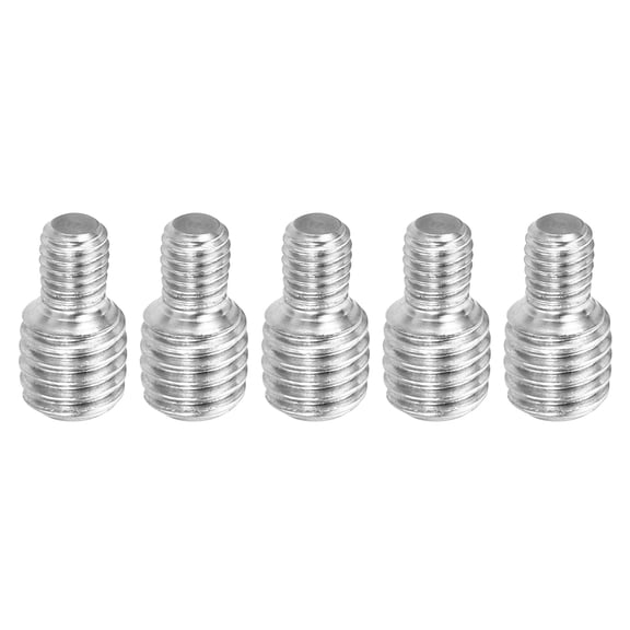 Uxcell M5*M8*14mm Double End Threaded Stud Screw Bolt, 5 Pack 304 Stainless