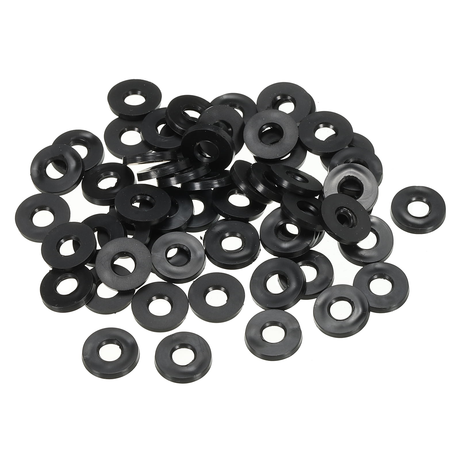 Black Rubber Seals Uxcell 41 Pack Rubber Flat Washers - 39mm OD