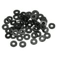 thumbnail image 1 of Uxcell M5 Rubber Flat Washer, 60 Pack 5mm ID 11mm OD Sealing Gasket Ring for Faucet Pipe Water Fastener Bolt, Black, 1 of 6