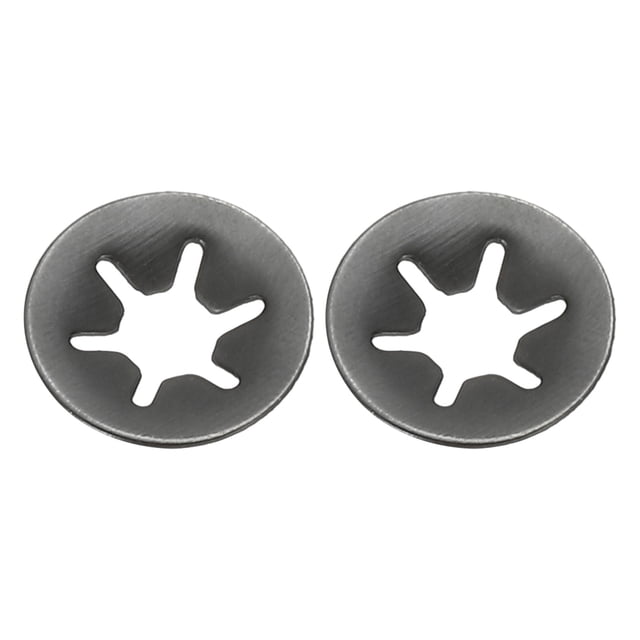 Uxcell Star Internal Tooth Lock Washers Push on Retaining Clips ...