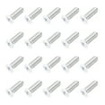 thumbnail image 1 of Uxcell M5 x 14mm Flat Countersunk Head Machine Screws 304 Stainless Steel Full Thread Phillips Drive Cross Screw for Furniture Connection Electrical Appliances (White, Pack of 20), 1 of 6