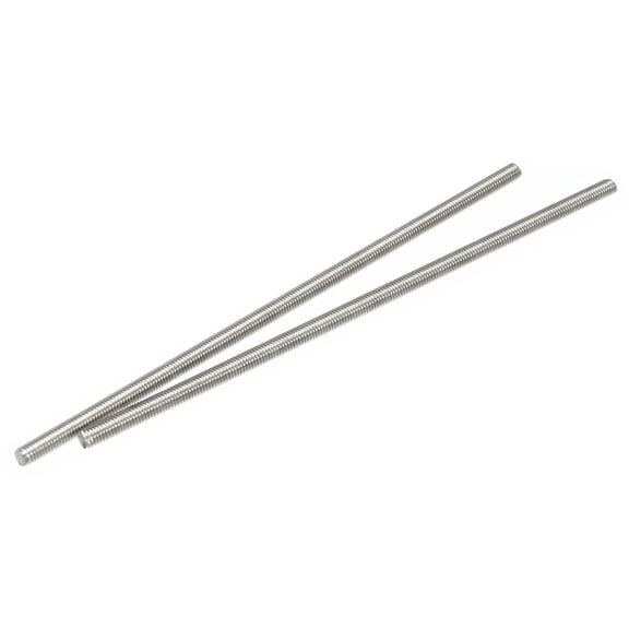 Uxcell M5 x 150mm 304 Stainless Steel Fully Threaded Rod Right Hand Threads 2 Pack