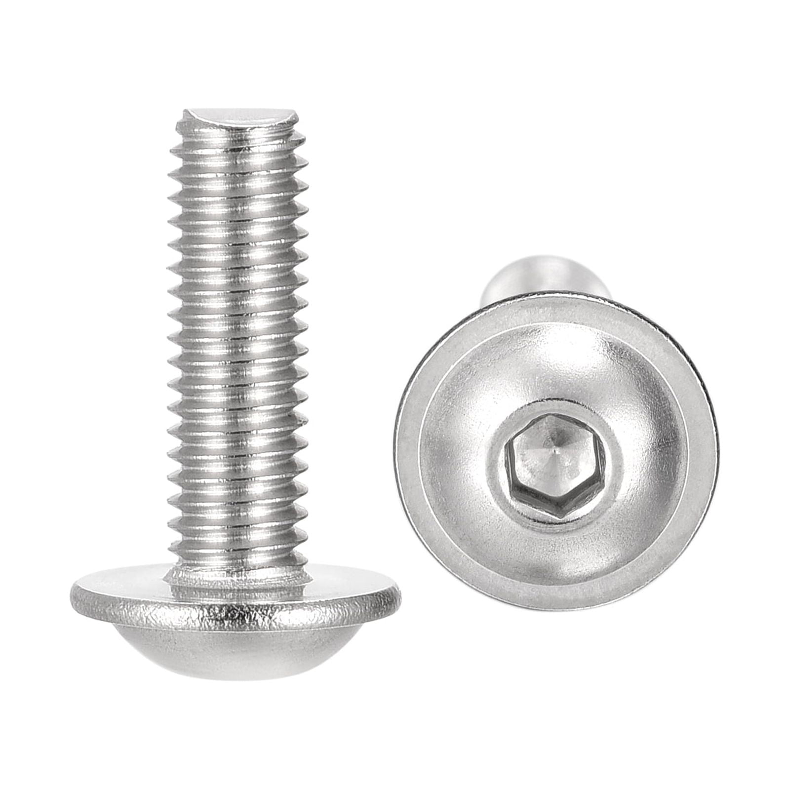 Uxcell M3 X 25mm Alloy Steel Hex Socket Head Cap Screws - Black, 100 Pieces