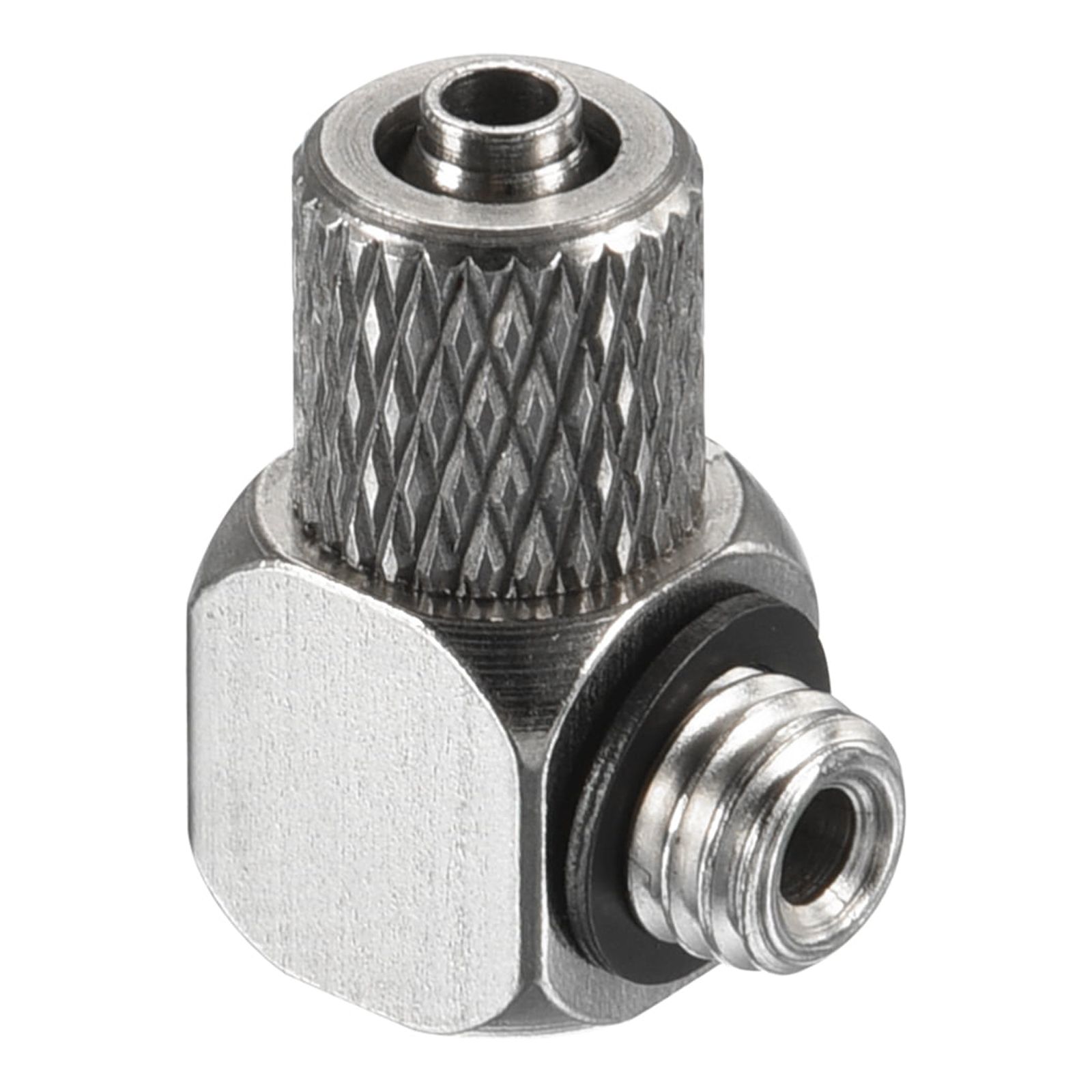 Uxcell M5x0.8 Compression Fitting Connector Male Thread Push Quick