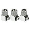 thumbnail image 1 of Uxcell M5x0.8 Compression Fitting Connector Male Thread Push to Quick Connect Air Tube Hose Angle Adapter 3 Pack, 1 of 4