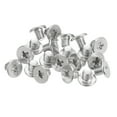 thumbnail image 1 of Uxcell M5x0.8x5mm 20 Pack Metal Flat Round Head Screws Phillips Drive Machine Bolt, 1 of 5