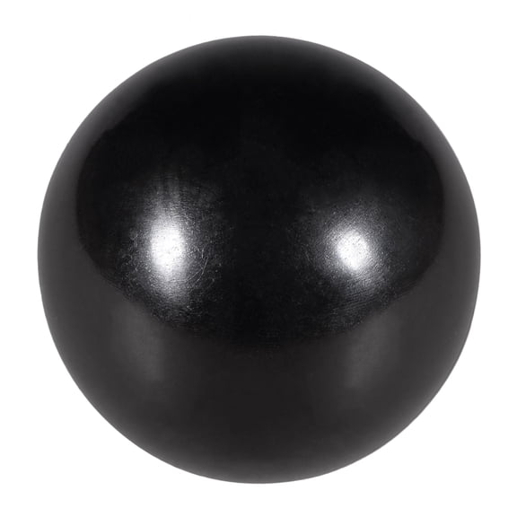 Uxcell M6 Female Thread 25mm Dia Plastic Machine Handle Ball Knob Black 15 Pack