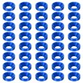 thumbnail image 1 of Uxcell M6 Finish Countersunk Washer, 40pcs Aluminum Alloy Flat Cup Head Screw Gasket for Mechanical Parts Dark Blue, 1 of 5