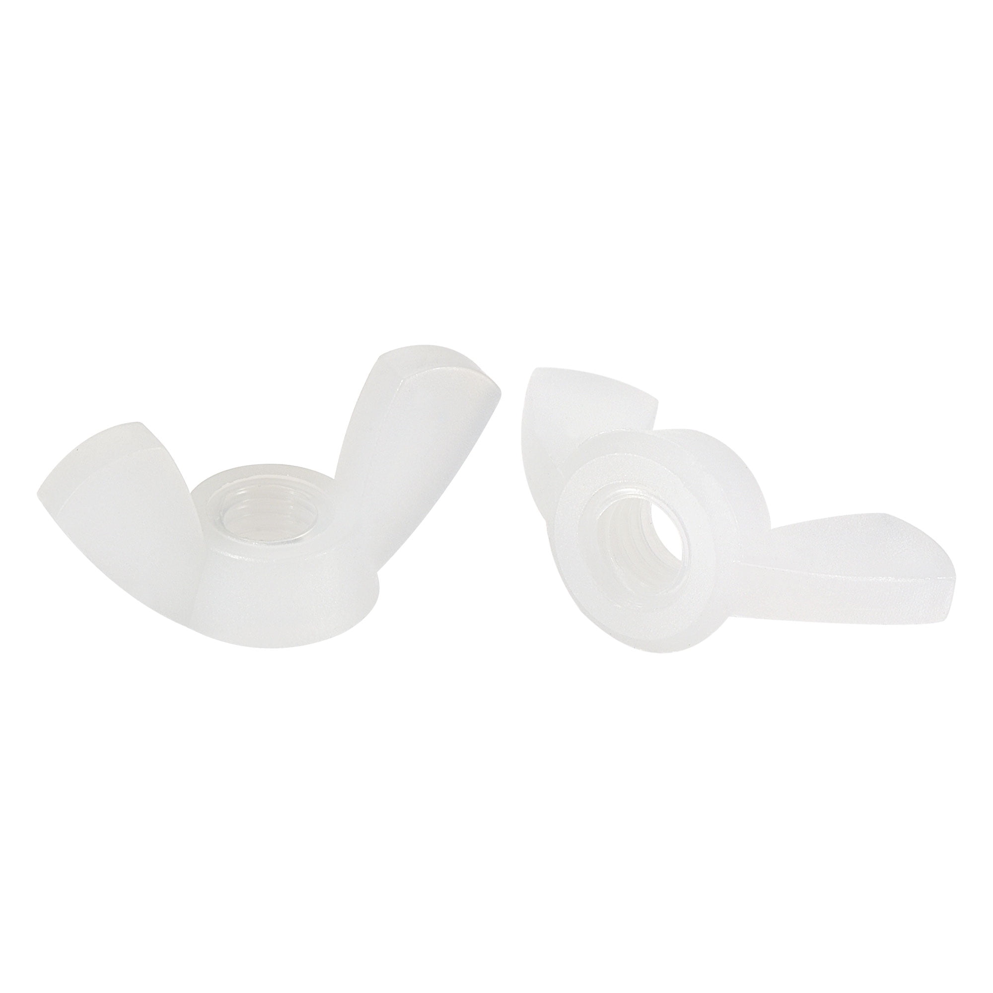 Uxcell M6 Wing Nuts Butterfly Nut Nylon Hand Twist Tighten Fasteners