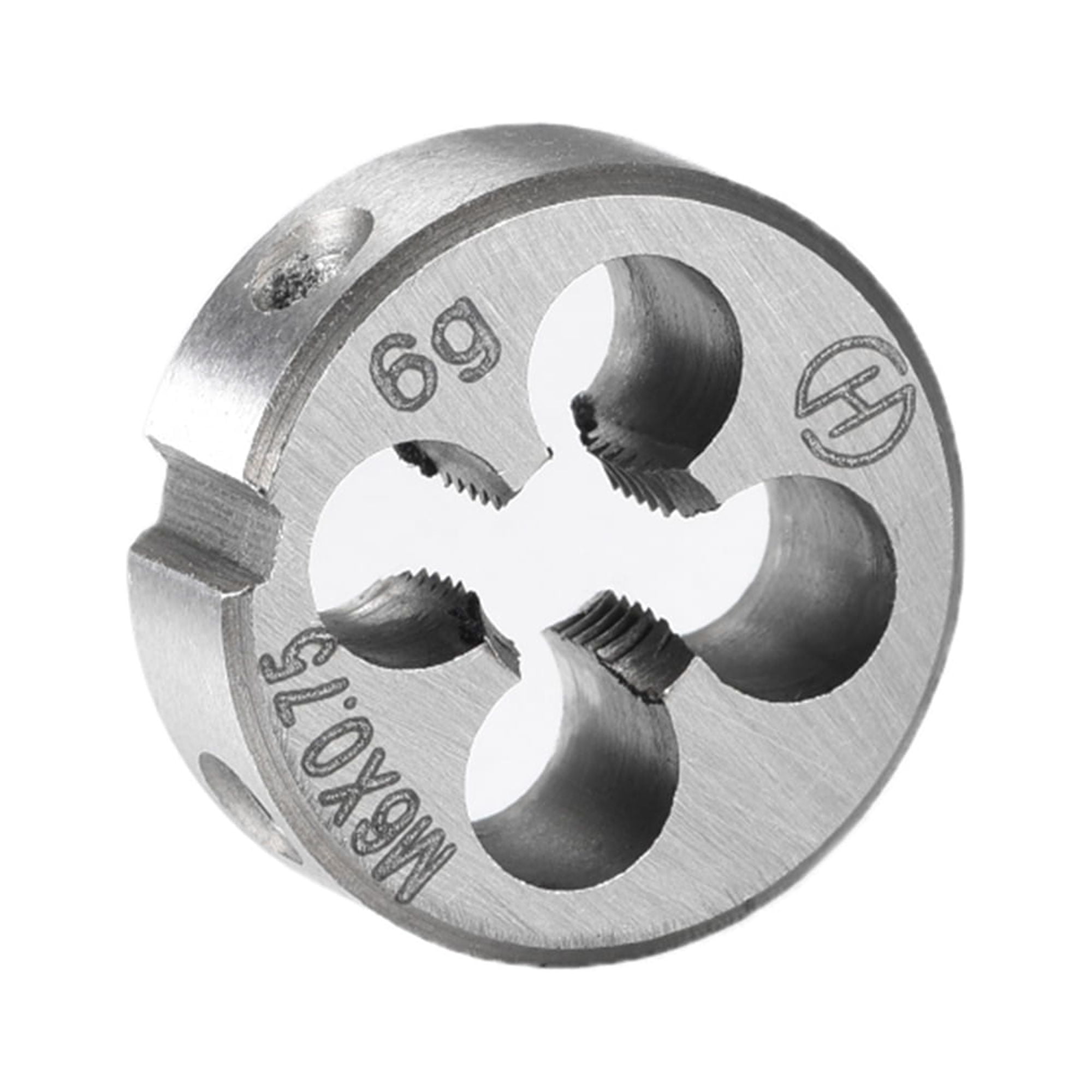 Round Threading Uxcell M6 x 0.75 Metric Left Hand Alloy Steel Machine Thread Round ...