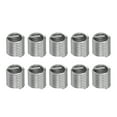 thumbnail image 1 of Uxcell M6 x 1 2D 12mm 304 Stainless Steel Wire Thread Insert Threaded Sleeve 10 Pack, 1 of 5