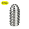 thumbnail image 1 of Uxcell M6 x 12mm 304 Stainless Steel Spring Hex Socket Ball Point Set Screw 20 Pack, 1 of 6